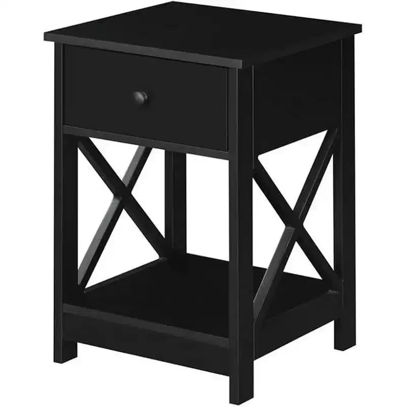 Tavolino rettangolare HomeStock con ripiano in legno, 1 pezzo
