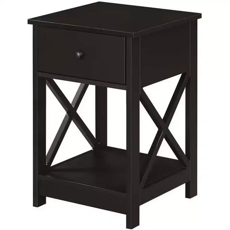 Tavolino rettangolare HomeStock con ripiano in legno, 1 pezzo