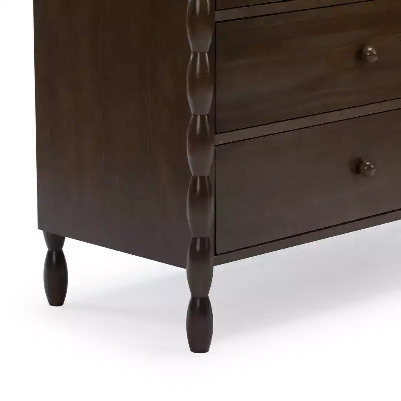 Cassettiera Jenny Lind a 2 cassetti su 2
