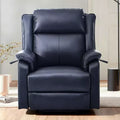 KERDOM PU Leather Electric Recliner, Living Room Style, with Side Pockets and Height Adjustment