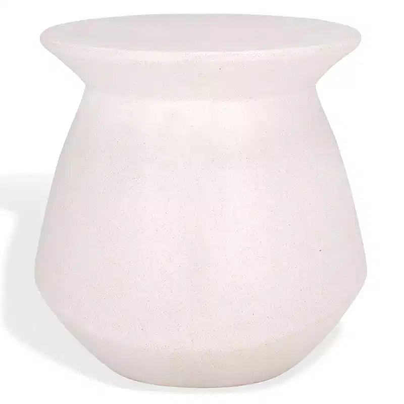Tavolino rotondo d'accento Flanagan - Interno/Esterno - SFV2606 - Avorio - Safavieh Couture