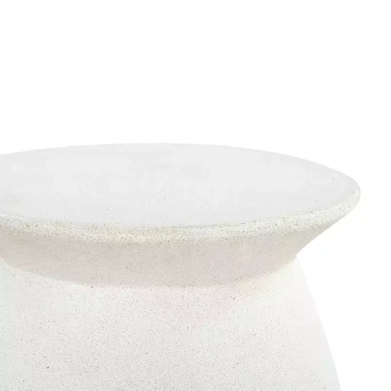 Tavolino rotondo d'accento Flanagan - Interno/Esterno - SFV2606 - Avorio - Safavieh Couture