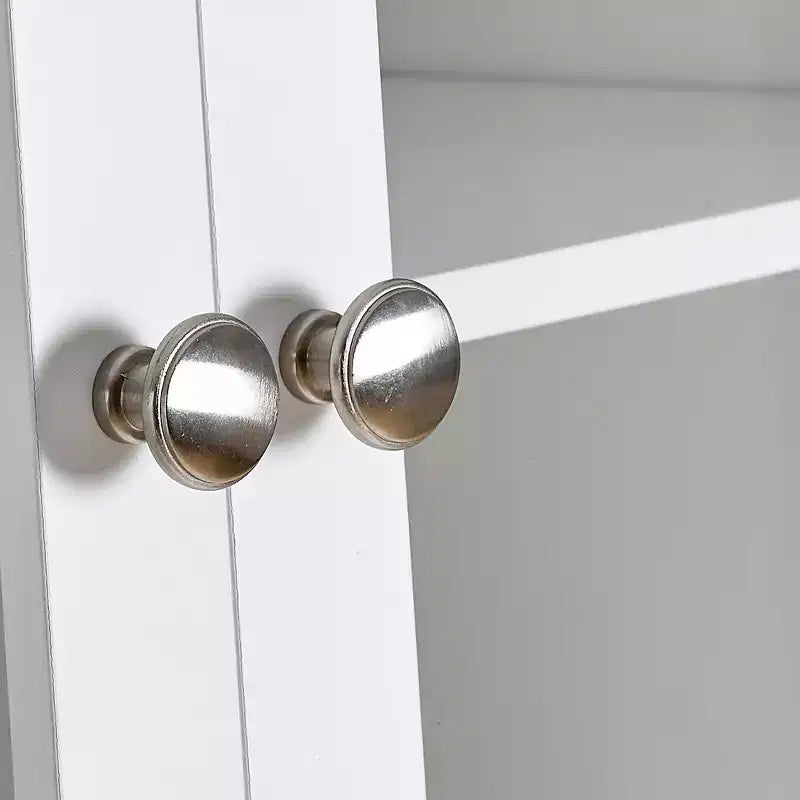 Dispensa da cucina alta 170 cm con ante, cassetti e ripiani regolabili