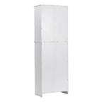 Dispensa da cucina alta 170 cm con ante, cassetti e ripiani regolabili