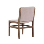 Set da pranzo imbottito contemporaneo in legno di caucciù a 5 pezzi Christopher Knight Home Kieran