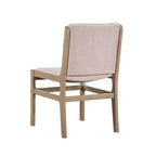 Set da pranzo imbottito contemporaneo in legno di caucciù a 5 pezzi Christopher Knight Home Kieran