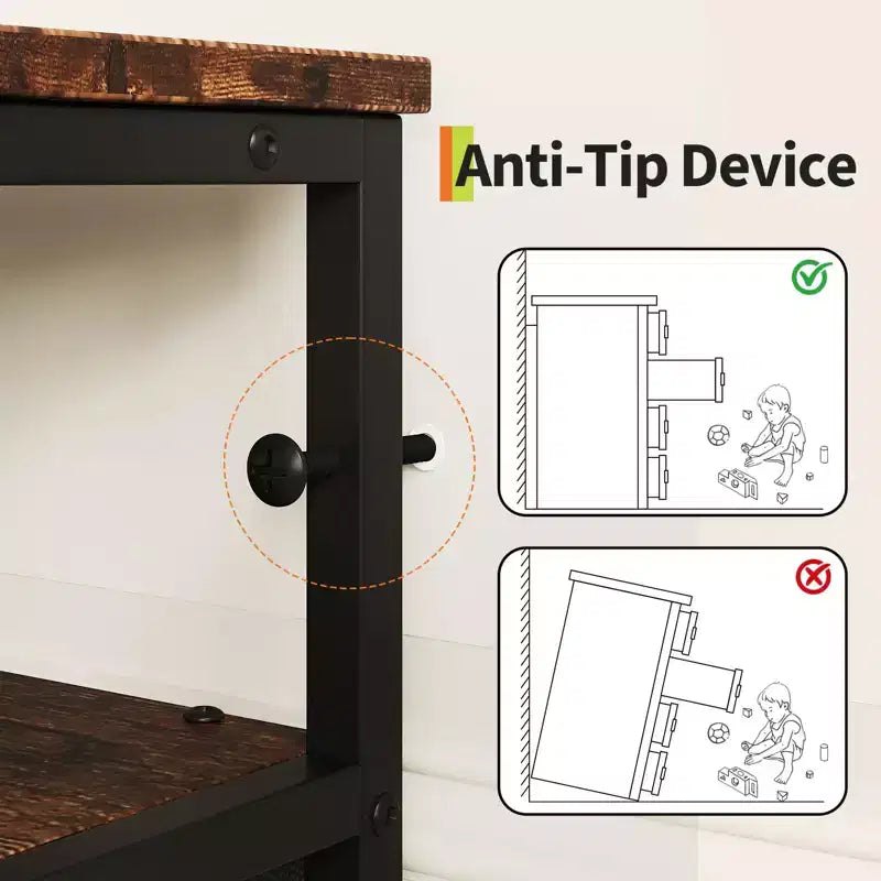 Cassettiera a 12 cassetti in tessuto lunga 160 cm con ripiani aperti, mobile porta TV per soggiorno, camera da letto, cassettiera a torre