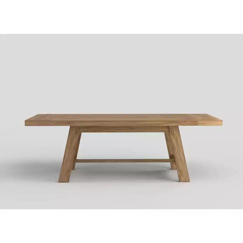 71Slanted long dining table