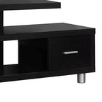 Mobile porta TV moderno Monarch Specialties Art Déco 60 pollici con 1 cassetto