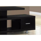 Mobile porta TV moderno Monarch Specialties Art Déco 60 pollici con 1 cassetto
