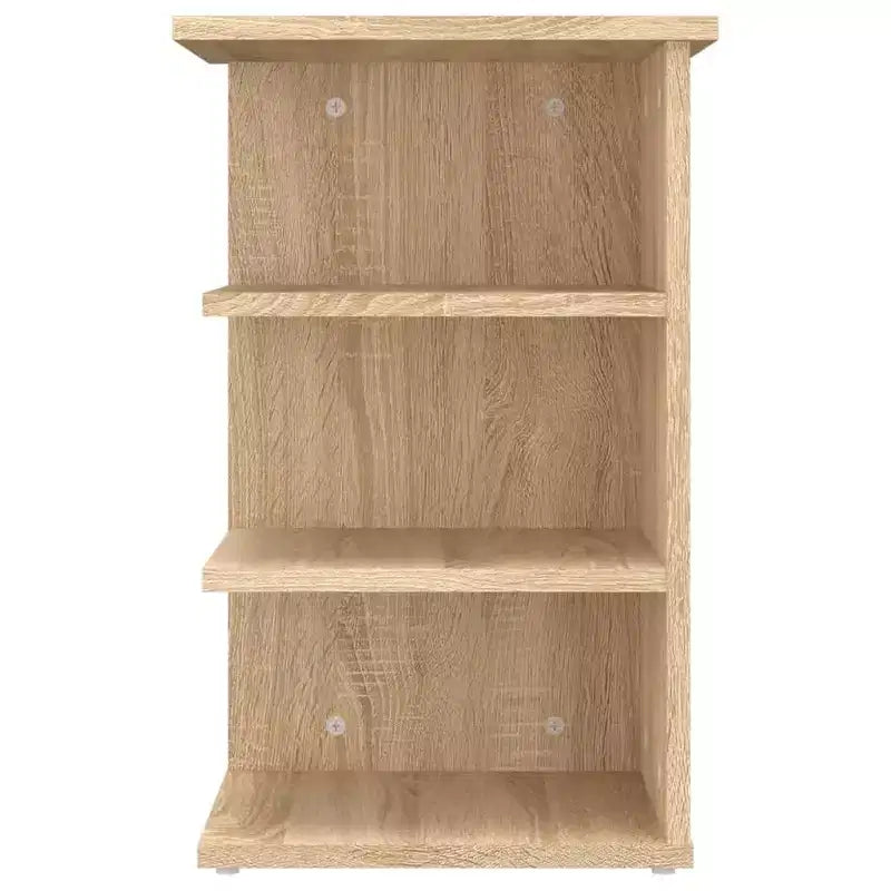 vidaXL Mobile laterale Rovere Sonoma Legno multistrato Compatto