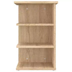 vidaXL Mobile laterale Rovere Sonoma Legno multistrato Compatto