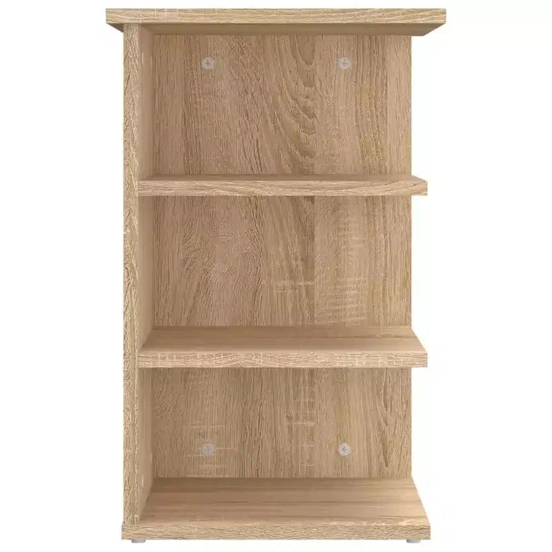 vidaXL Mobile laterale Rovere Sonoma Legno multistrato Compatto