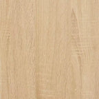 vidaXL Mobile laterale Rovere Sonoma Legno multistrato Compatto