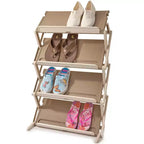 The Lakeside Collection Expandable Shoe Rack - 4 Tier -