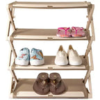 Rastrelliera per scarpe espandibile The Lakeside Collection - 4 livelli -