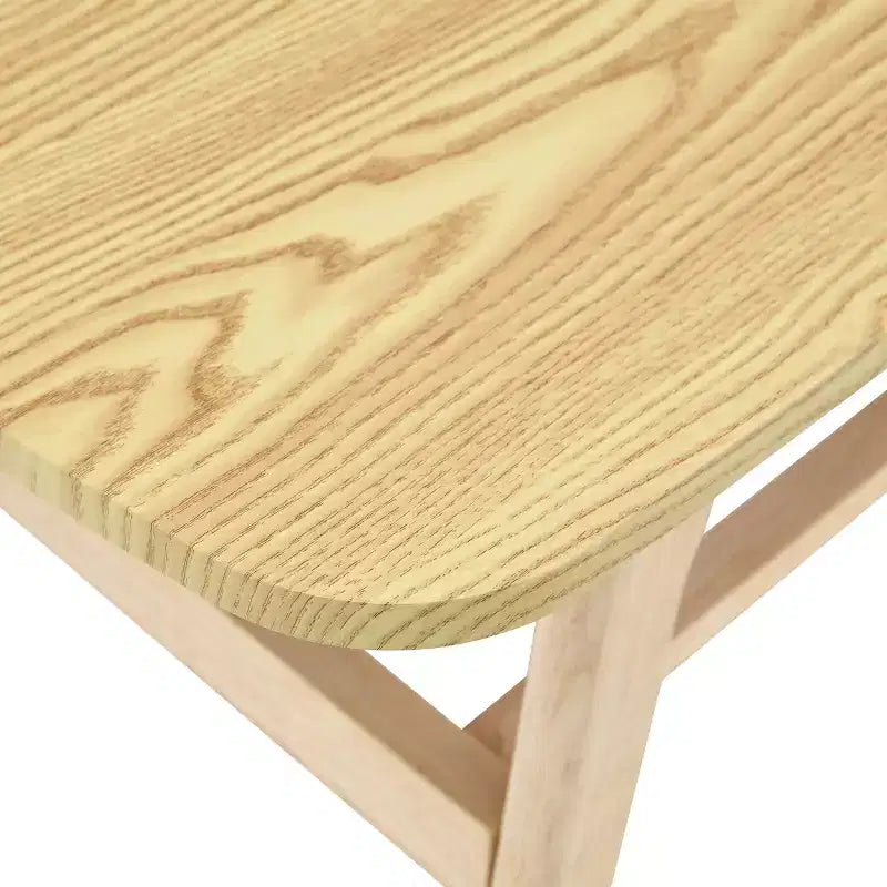 Tavolino da caffè a 2 ripiani in legno massello, ampio tavolino centrale in legno con contenitore per soggiorno, appartamento, ufficio - Panipeachy