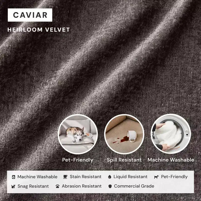 Divano componibile a U a 4 posti Anabei Modular Washable | Seduta Deluxe+ e cuscino Cloud