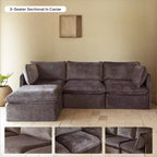 Divano componibile a U a 4 posti Anabei Modular Washable | Seduta Deluxe+ e cuscino Cloud