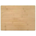 vidaXL Tavolo da Cucina Pieghevole Naturale 40 x 30 x 53,5 cm in Bambù