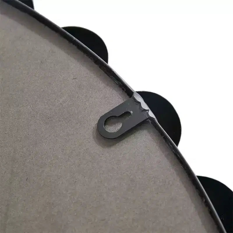 Specchio da parete rotondo grande da 36 pollici con cornice in metallo, specchio decorativo da parete per soggiorno, ingresso, bagno o camera da letto - Panipeachy