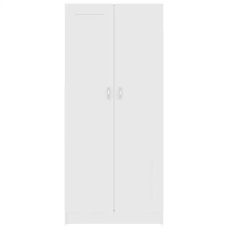 vidaXL Mobile Libreria Bianco Legno Ingegnerizzato Grande Mobile Libreria