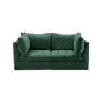 Divano modulare in velluto Jacob di Meridian Furniture