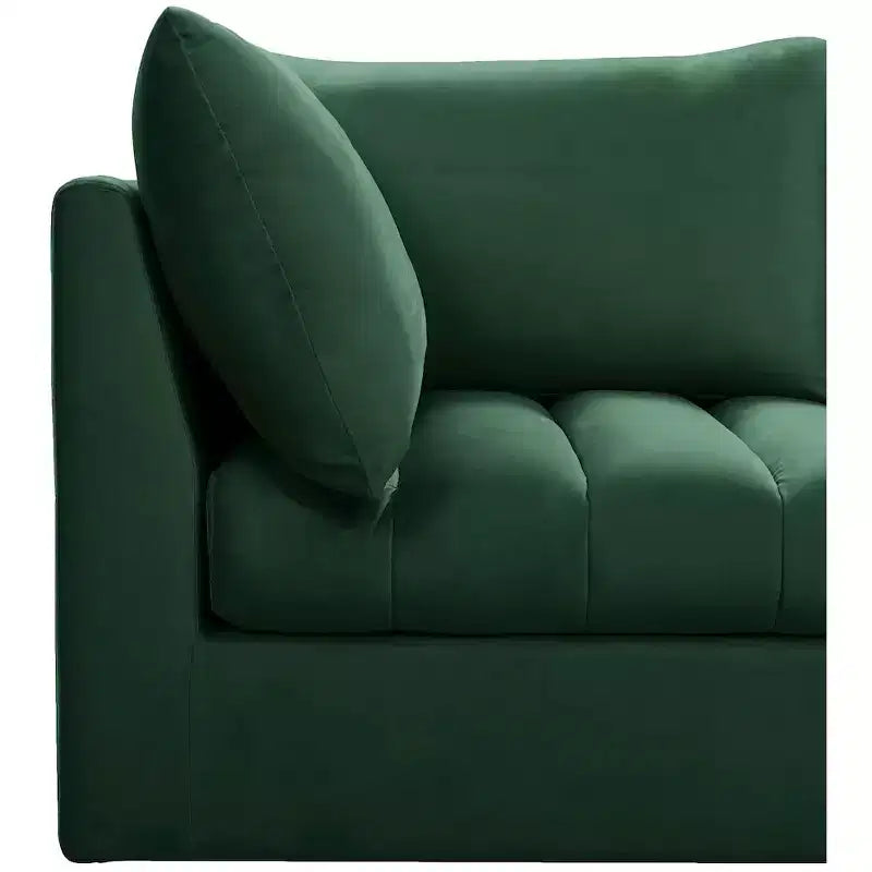 Divano modulare in velluto Jacob di Meridian Furniture