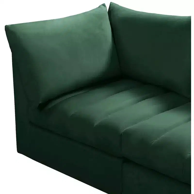 Divano modulare in velluto Jacob di Meridian Furniture