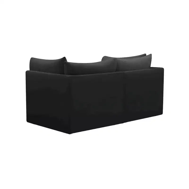 Divano modulare in velluto Jacob di Meridian Furniture
