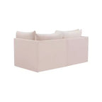Divano modulare in velluto Jacob di Meridian Furniture