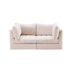 Divano modulare in velluto Jacob di Meridian Furniture
