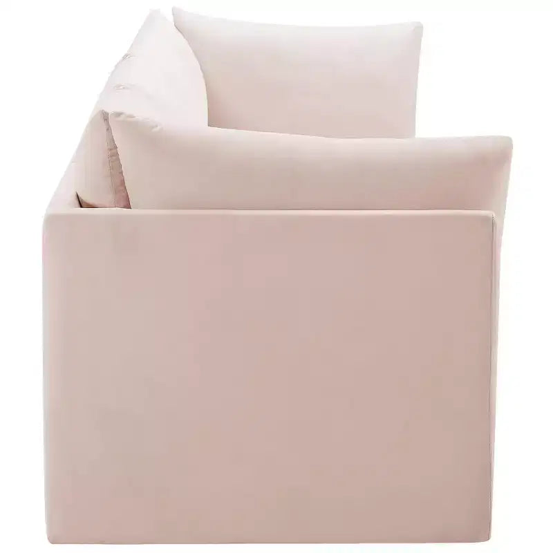 Divano modulare in velluto Jacob di Meridian Furniture
