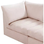 Divano modulare in velluto Jacob di Meridian Furniture