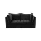 Divano modulare in velluto Jacob di Meridian Furniture