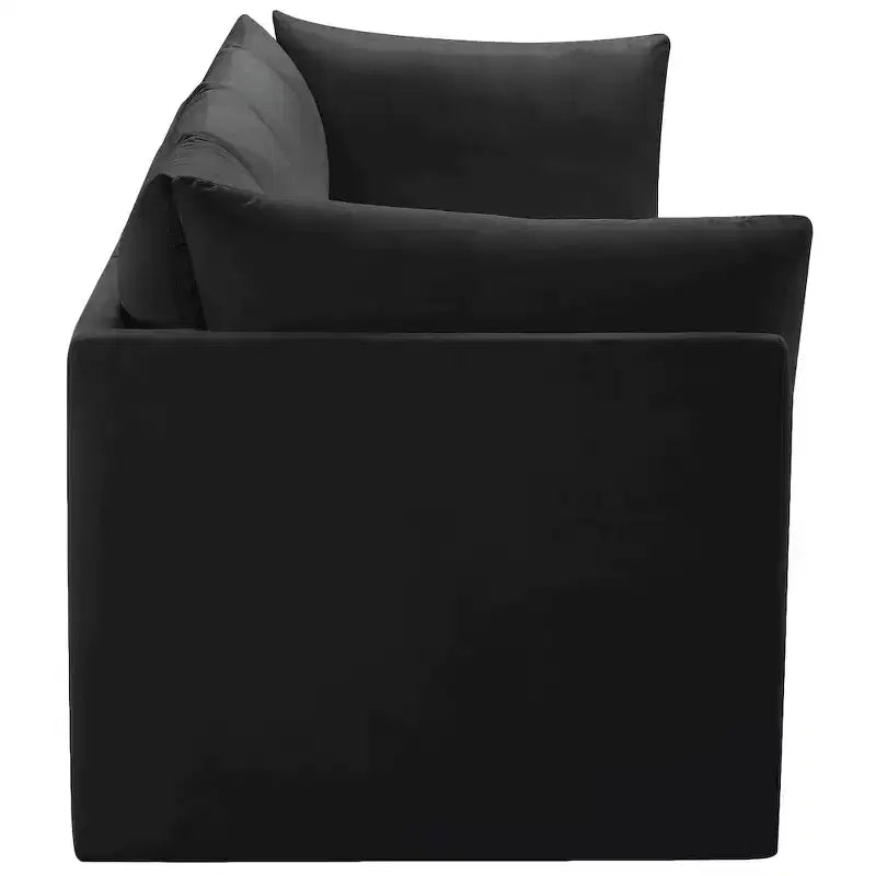 Divano modulare in velluto Jacob di Meridian Furniture