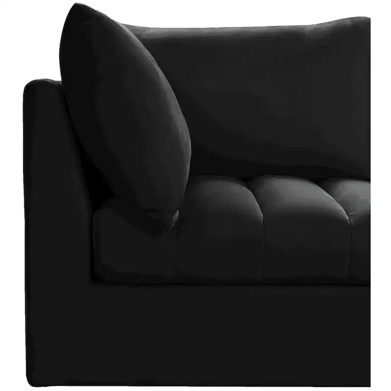 Divano modulare in velluto Jacob di Meridian Furniture