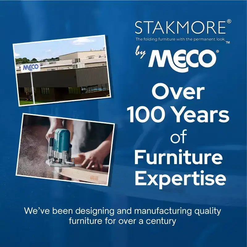 Tavolo da gioco pieghevole tradizionale compatto MECO Stakmore con bordo smerlato, Fruitwood