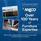 Tavolo da gioco pieghevole tradizionale compatto MECO Stakmore con bordo smerlato, Fruitwood