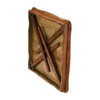 Tavolo da gioco pieghevole tradizionale compatto MECO Stakmore con bordo smerlato, Fruitwood