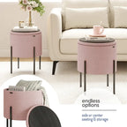 Sedie da pranzo con schienale imbottito a bottoni, borchie e struttura in acciaio – Ecopelle nera / grigia / crema / blu navy / bianca