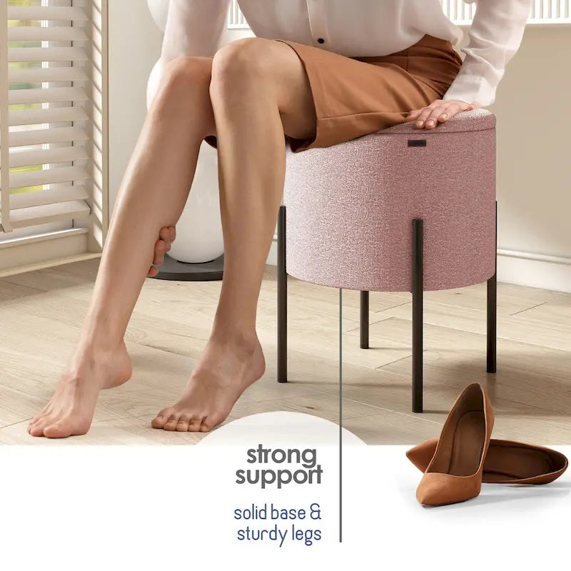 Sedie da pranzo con schienale imbottito a bottoni, borchie e struttura in acciaio – Ecopelle nera / grigia / crema / blu navy / bianca