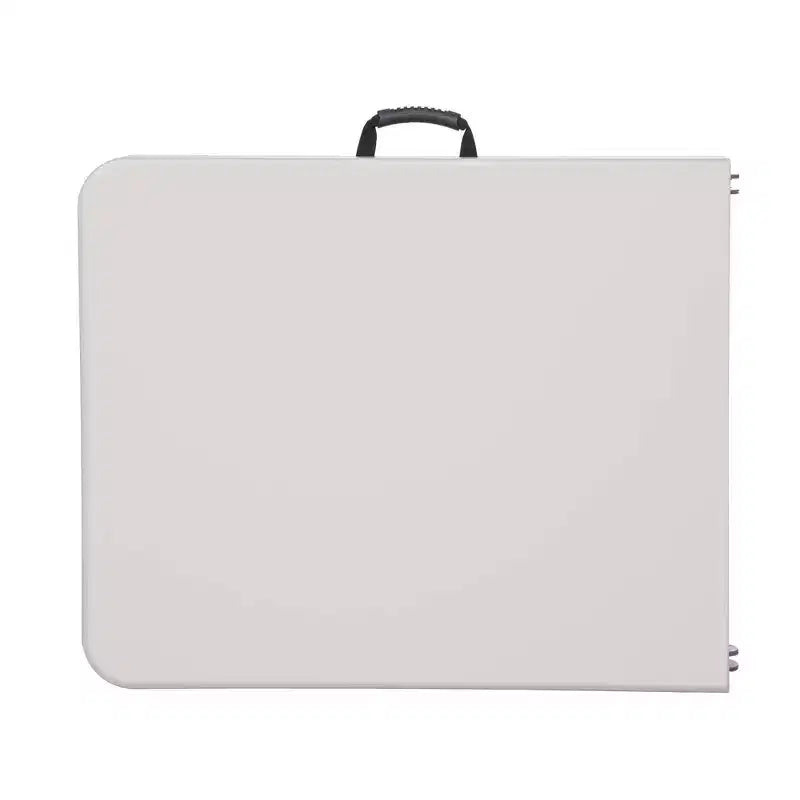 Tavolo pieghevole a metà Hampden Furnishings, collezione Baldwin, 76x183 cm, grigio: portatile, robusto, senza montaggio, 5 anni di garanzia
