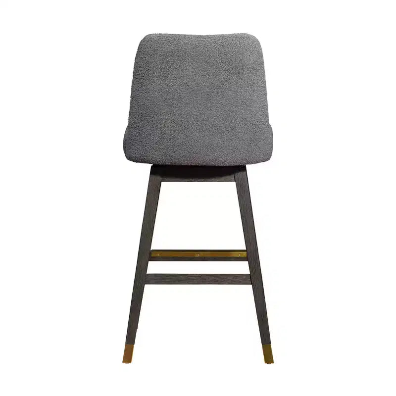 Sgabello da bar girevole Armen Living Amalie da 40" grigio