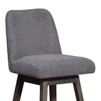 Sgabello da bar girevole Armen Living Amalie da 40" grigio