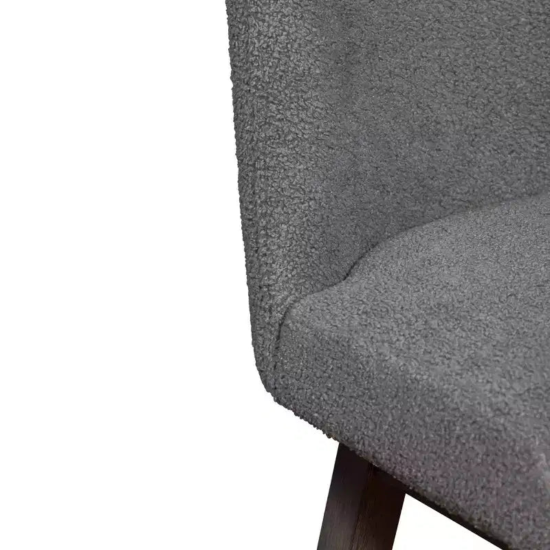 Sgabello da bar girevole Armen Living Amalie da 40" grigio