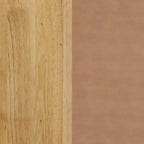 Nathan James Set di 4 sedie da pranzo Cohen in similpelle marrone