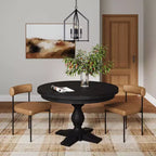 Nathan James Dahlia Modern Metal Dining Chair: Upholstered, Italian Design, Sturdy Frame