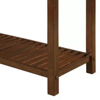 Breighton Home Designs2Go Isola per preparazione cucina a 3 livelli con cassetto in espresso/blocco macellaio