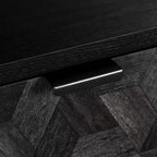 Armadio contenitore South Shore Oxford a 2 ante, quercia nera/grigio scuro